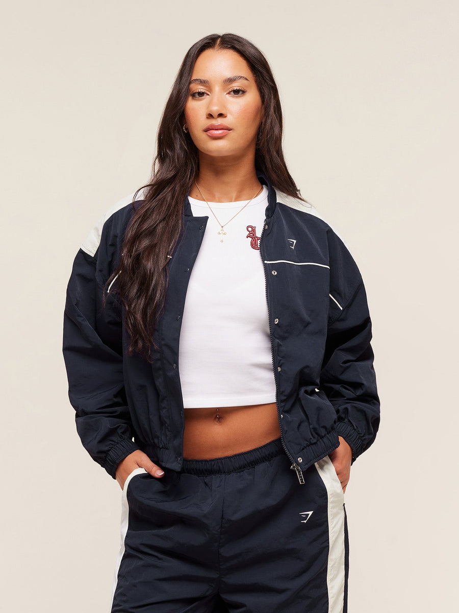 Gymshark x Analis Woven Track Jacket — Midnight Blue — 1