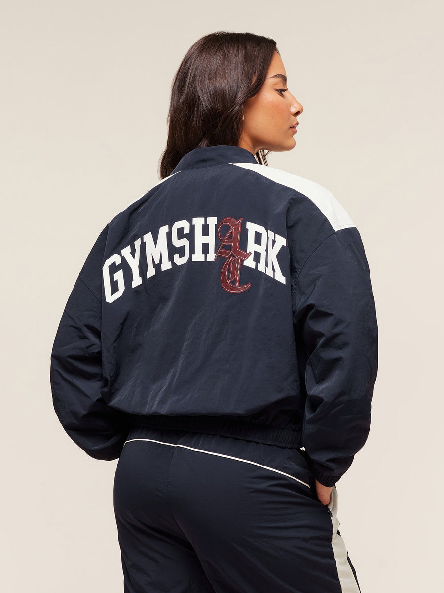Gymshark x Analis Woven Track Jacket — Midnight Blue — 3