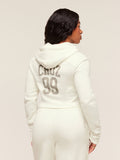Gymshark x Analis Zip Up Hoodie — Soft White — 3