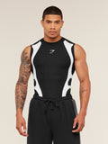 Gymshark x Carlos Belcast Tank Baselayer — GS Black — 1