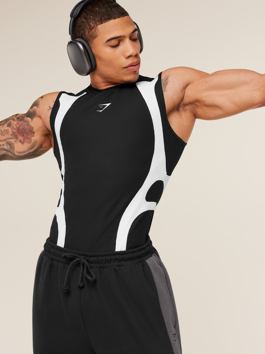 Gymshark x Carlos Belcast Tank Baselayer — GS Black — 6