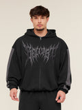 Gymshark x Carlos Belcast Zip Up Hoodie — Black — 1