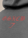 Gymshark x Carlos Belcast Zip Up Hoodie — Onyx Grey — 7
