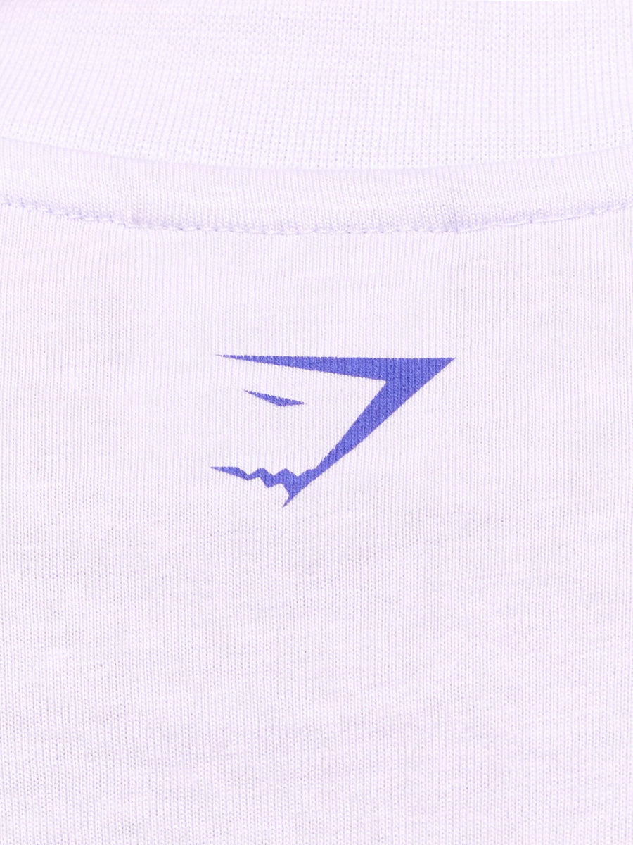 Gymshark Heavy Duty Graphic Oversized T-Shirt — Fresh Lilac — 5