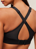 Gymshark Alpha High Support Sports Bra — Black — 5