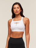 Gymshark Alpha High Support Sports Bra — White — 1