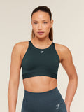 Gymshark High Coverage High Support Sports Bra — Deep Petrol Blue — 1