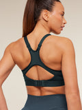 Gymshark High Coverage High Support Sports Bra — Deep Petrol Blue — 6