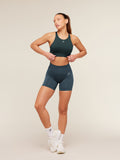 Gymshark High Coverage High Support Sports Bra — Deep Petrol Blue — 4
