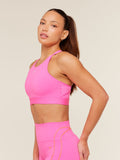 Gymshark High Coverage High Support Sports Bra — Electric Pink — 3