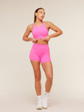 Gymshark High Coverage High Support Sports Bra — Electric Pink — 4