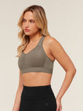 Gymshark Lightweight High Support Sports Bra — Camo Brown — 3