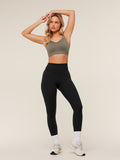 Gymshark Lightweight High Support Sports Bra — Camo Brown — 4