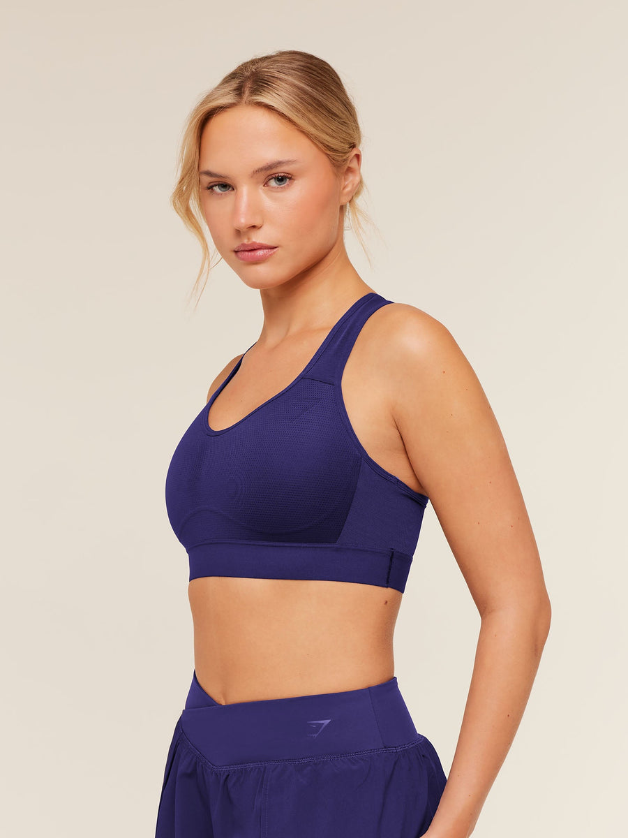 Gymshark Lightweight High Support Sports Bra — Indigo Purple — 3