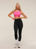 Gymshark Mesh Back Sports Bra — Energy Pink — 6