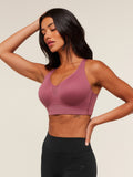 Gymshark High Support V-Neck Sports Bra — Reset Pink — 3