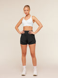 Gymshark High Support V-Neck Sports Bra — White — 4
