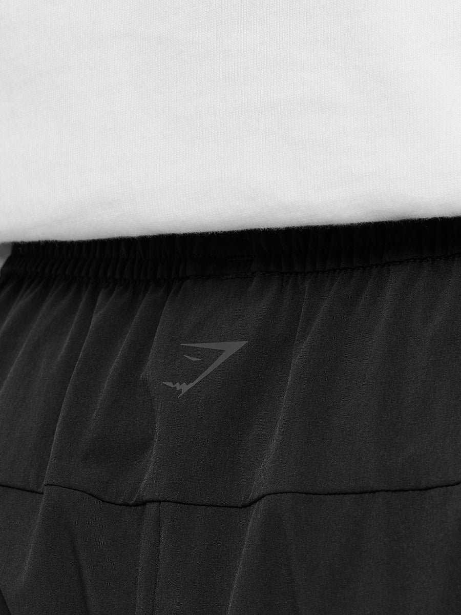 Gymshark Hybrid Zip Pants — Black — 6