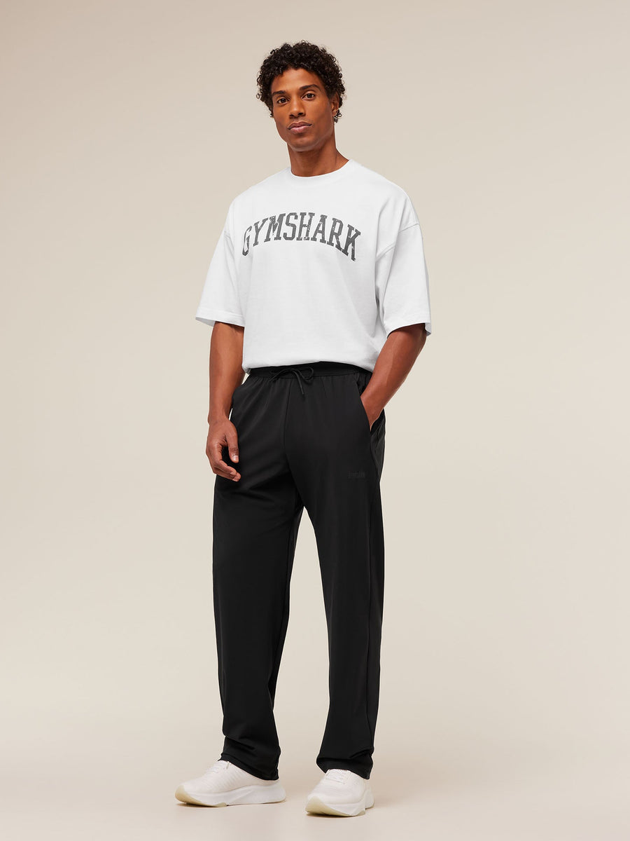 Gymshark Hybrid Joggers — Black — 4
