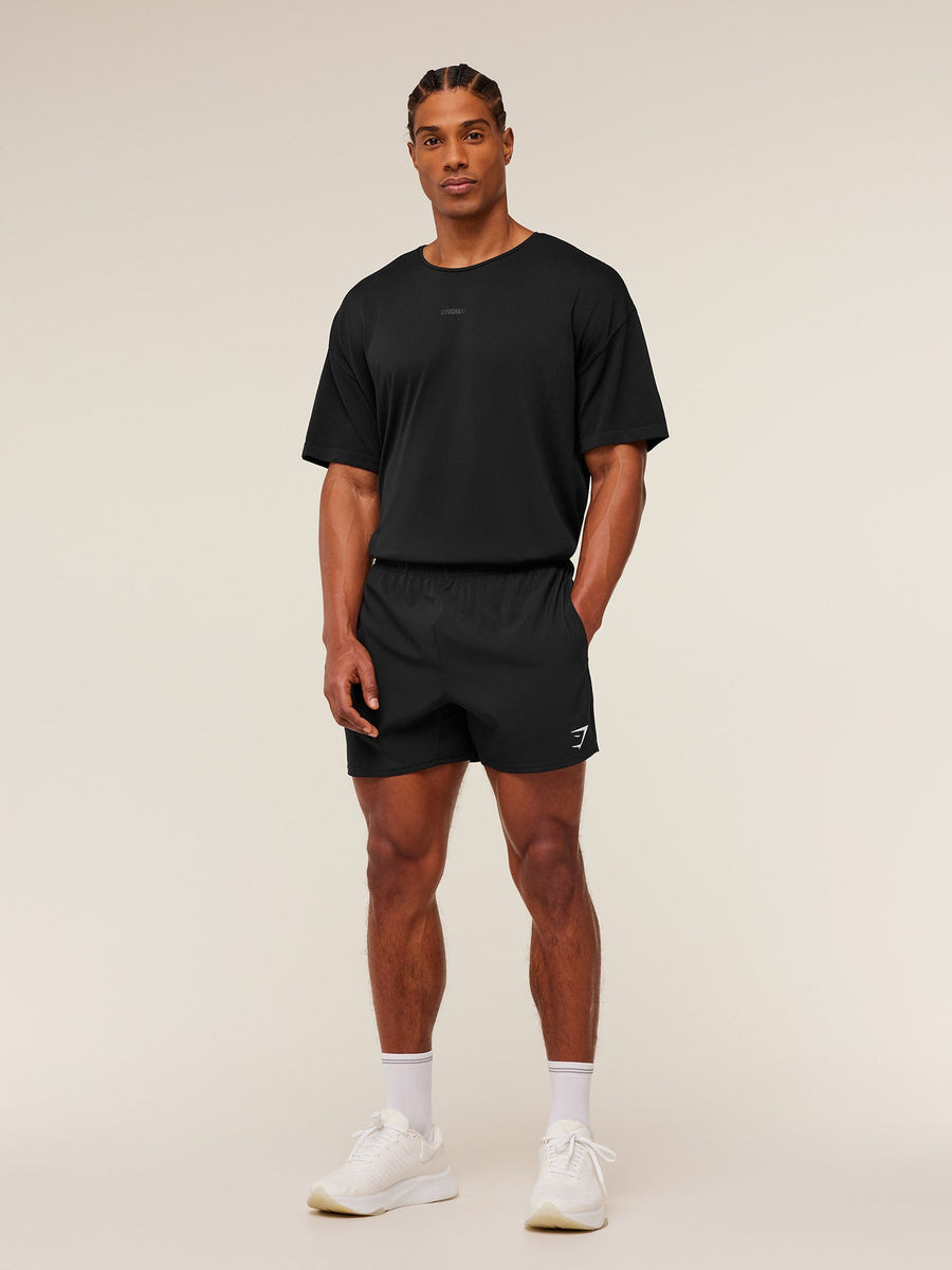 Gymshark Distance Seamless T-Shirt — Black — 7