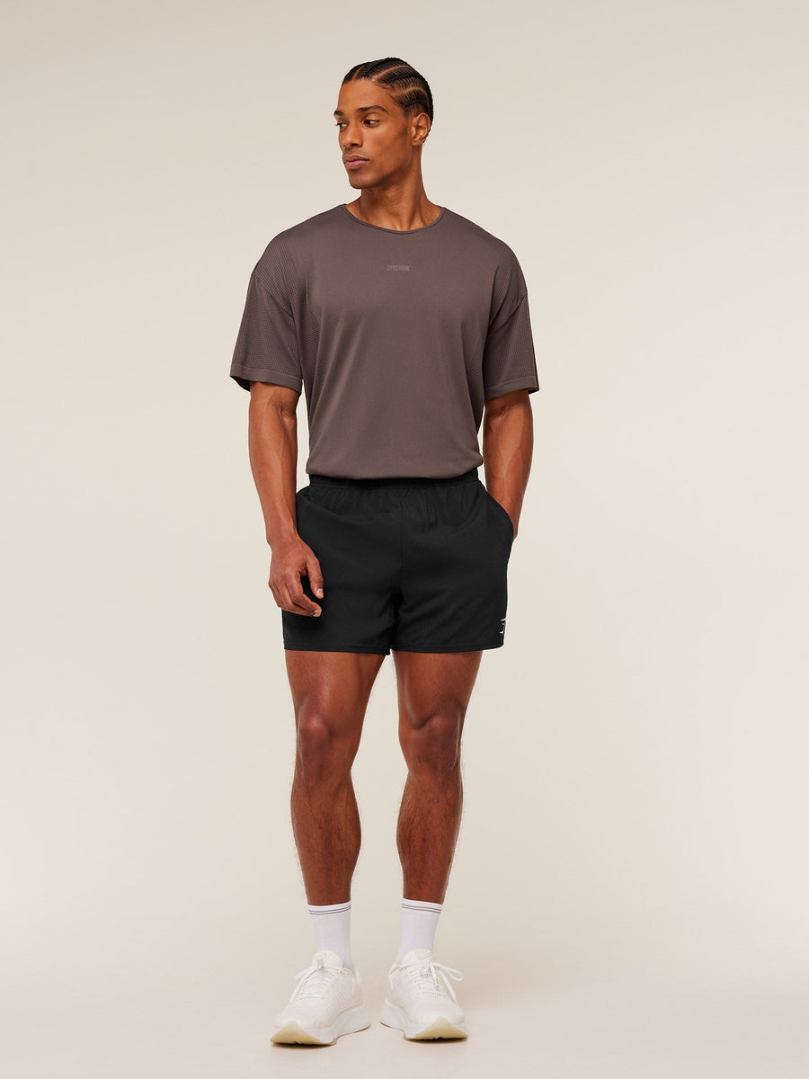 Gymshark Distance Seamless T-Shirt — Cool Brown /  Cool Brown — 7