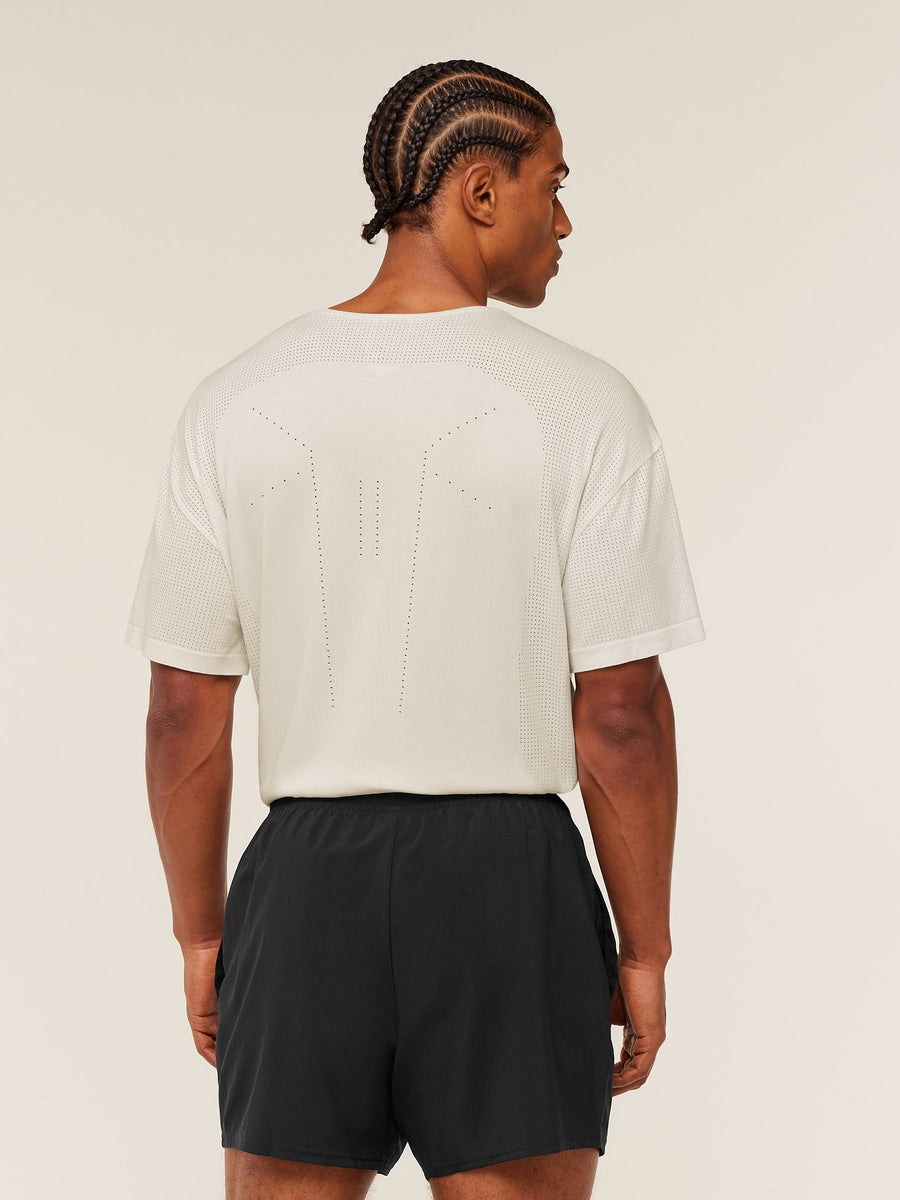 Gymshark Distance Seamless T-Shirt — Soft White /  Soft White — 2