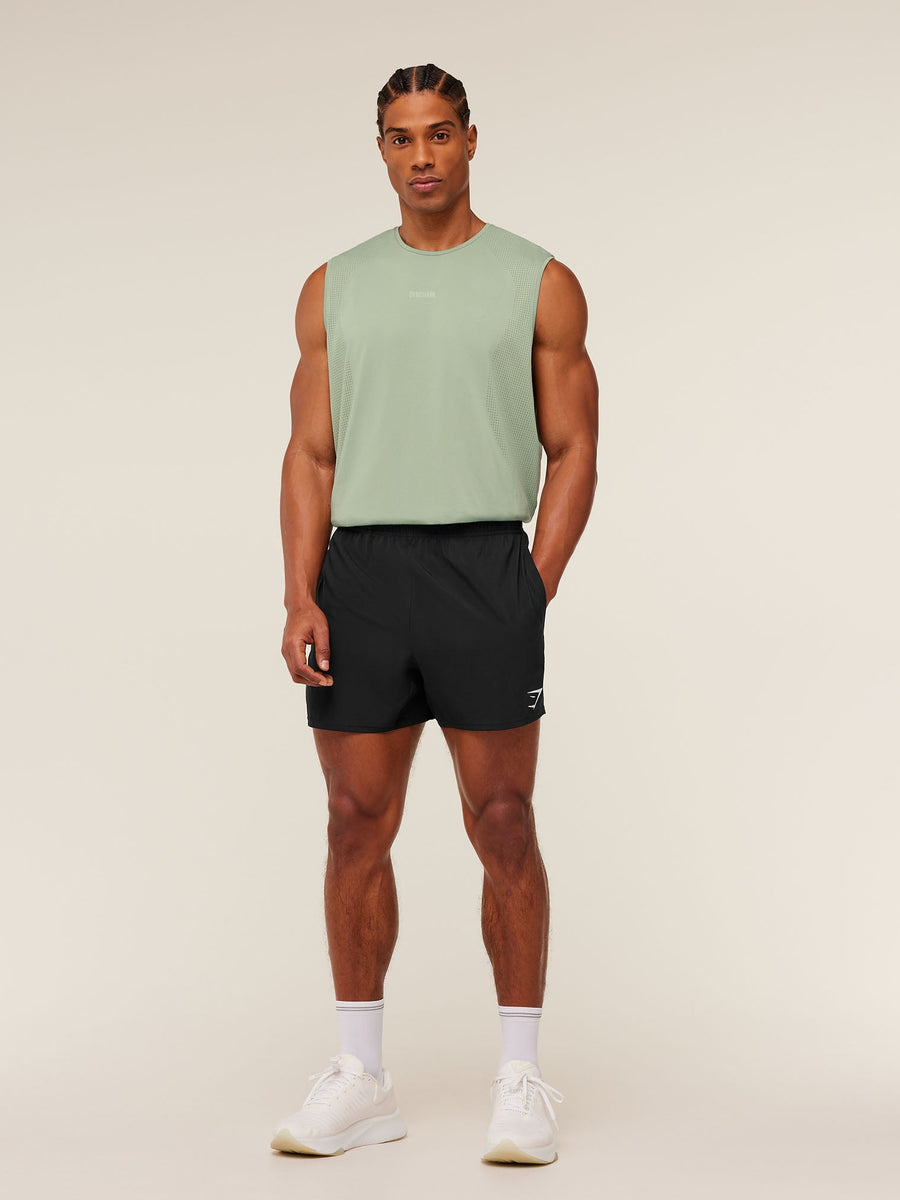 Gymshark Distance Seamless Tank — Haze Green /  Haze Green — 7