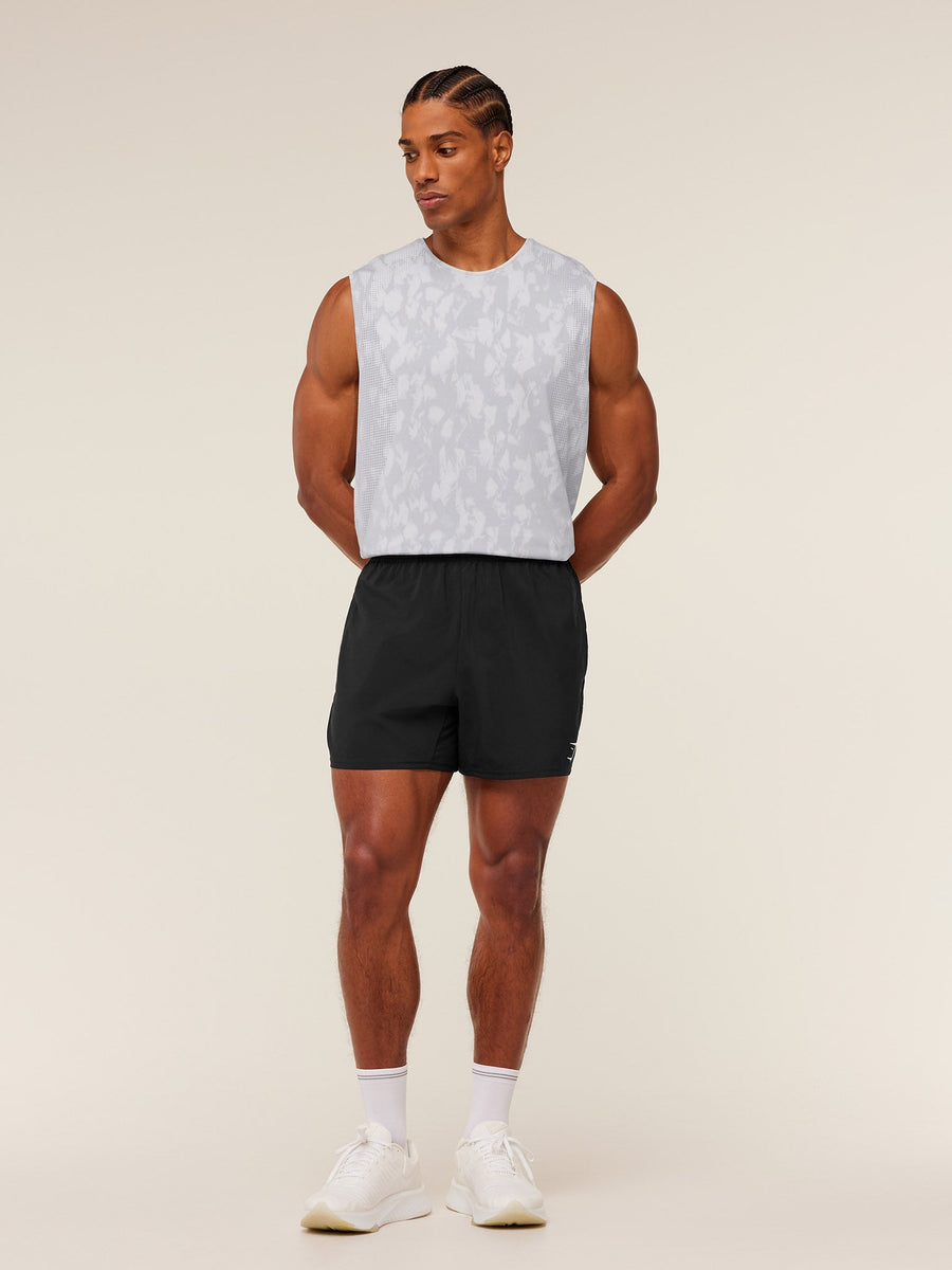 Gymshark Distance Seamless Tank — Light Grey /  Light Grey / ACID WASH — 7