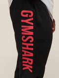 Gymshark Impact Joggers — Black/Vivid Red — 5