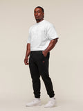 Gymshark Impact Joggers — Black/Vivid Red — 4