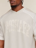 Gymshark Collective Mesh Wordmark Jersey — Tinted White/Soft White/Pebble Grey — 5