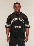 Gymshark Collective Mesh Contrast Jersey — Black — 1