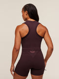 Gymshark Legacy Sleeveless Crop Top — Cherry Purple — 2