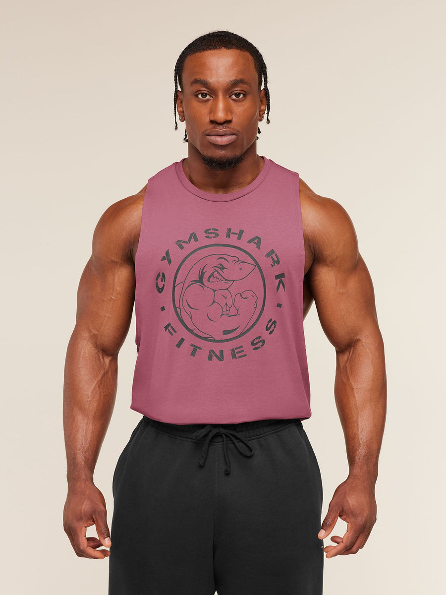 Gymshark Legacy Drop Arm Tank — Reset Pink — 1