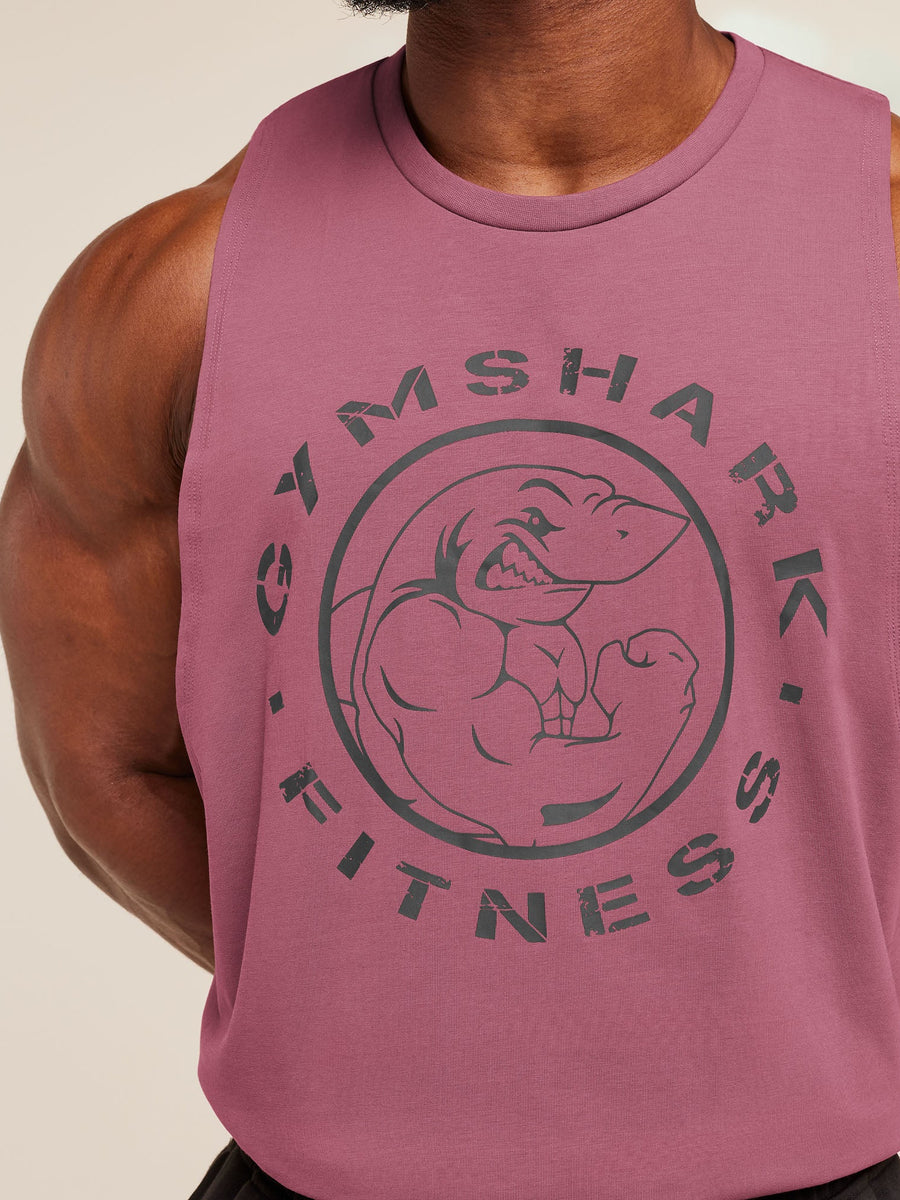 Gymshark Legacy Drop Arm Tank — Reset Pink — 5