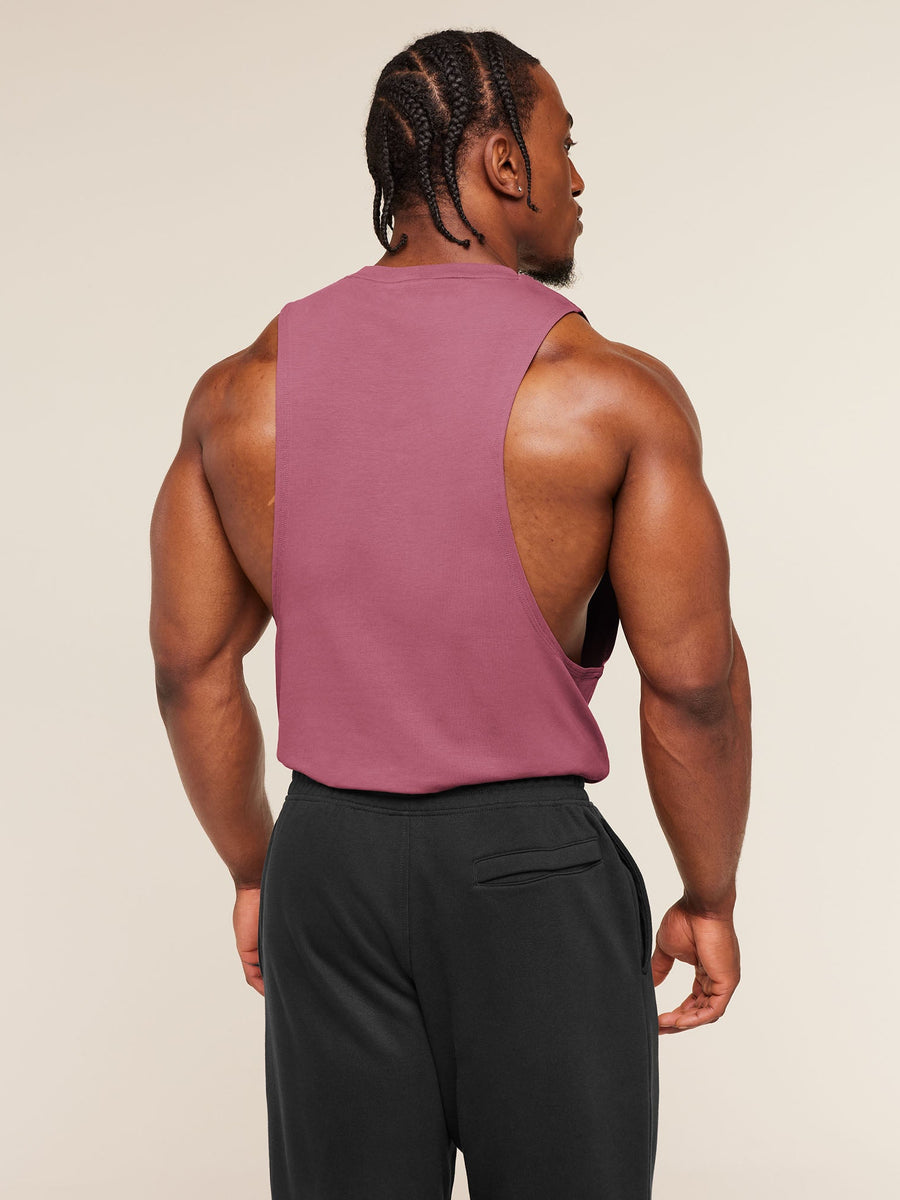Gymshark Legacy Drop Arm Tank — Reset Pink — 2