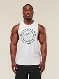Gymshark Legacy Drop Arm Tank — White — 5