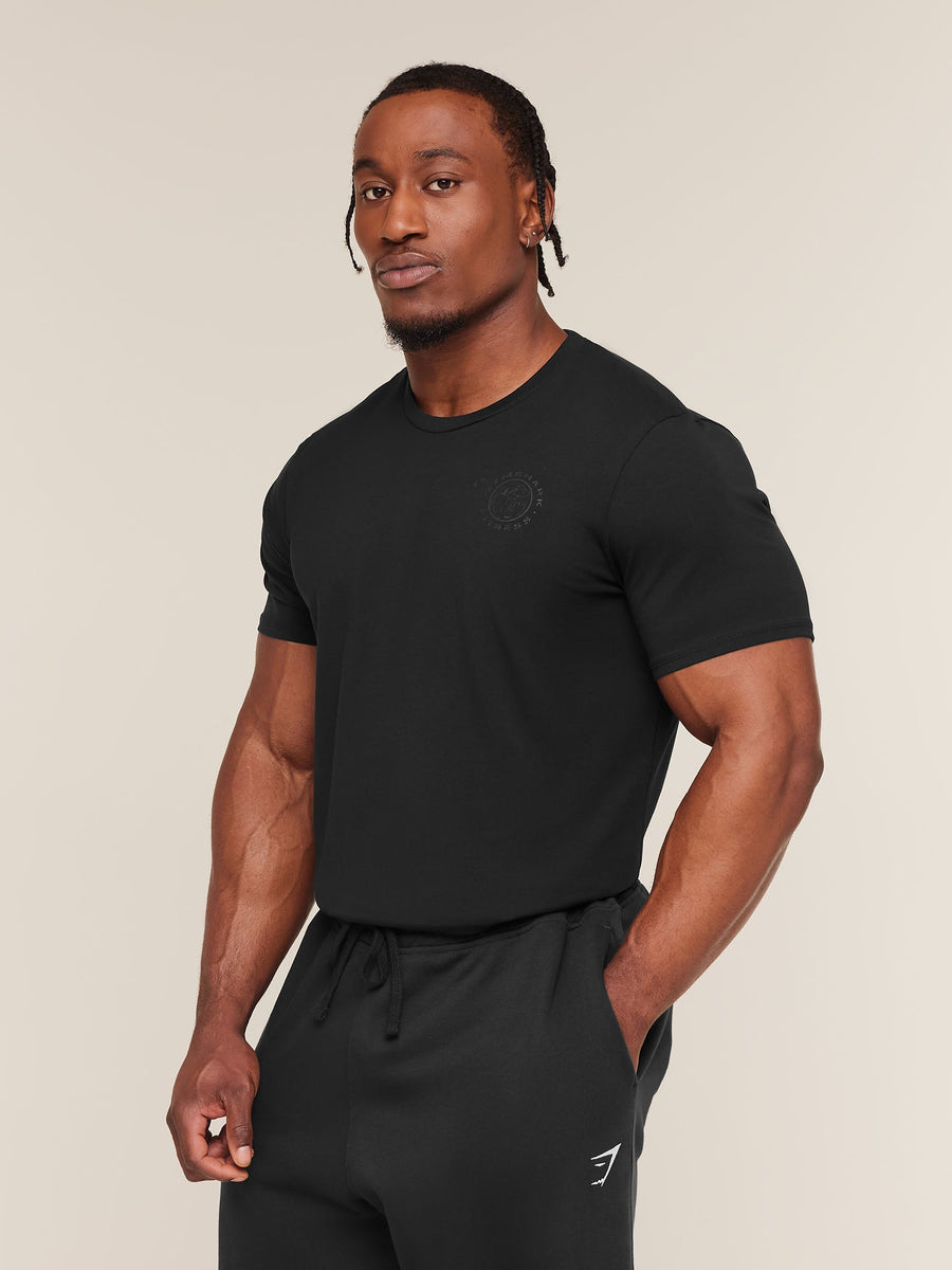Gymshark Legacy T-Shirt — Black — 3
