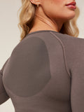 Gymshark Lift Seamless Jacket — Cool Brown — 7