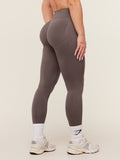 Gymshark Lift Seamless High-Rise Leggings — Cool Brown — 3