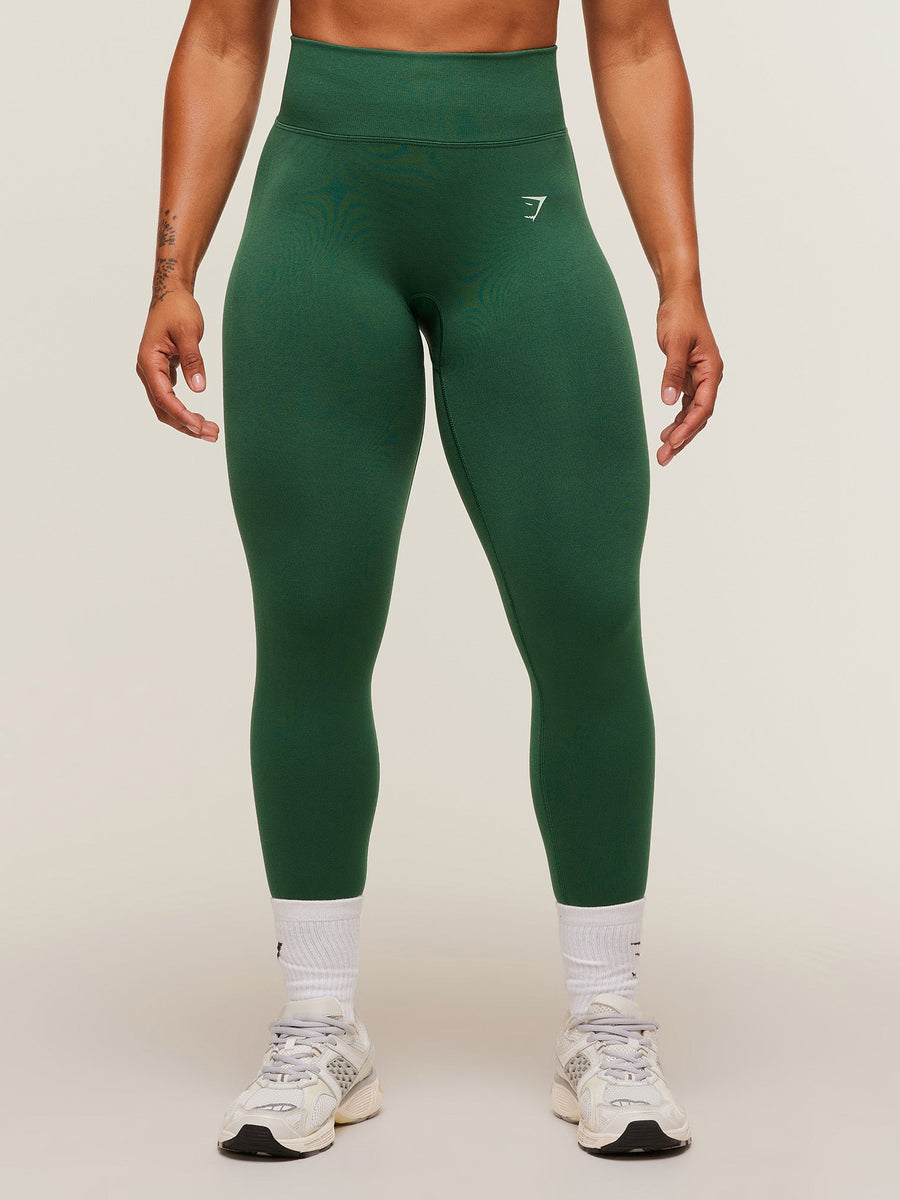 Gymshark Lift Seamless High-Rise Leggings — Lift Green/Lift Green Marl — 1