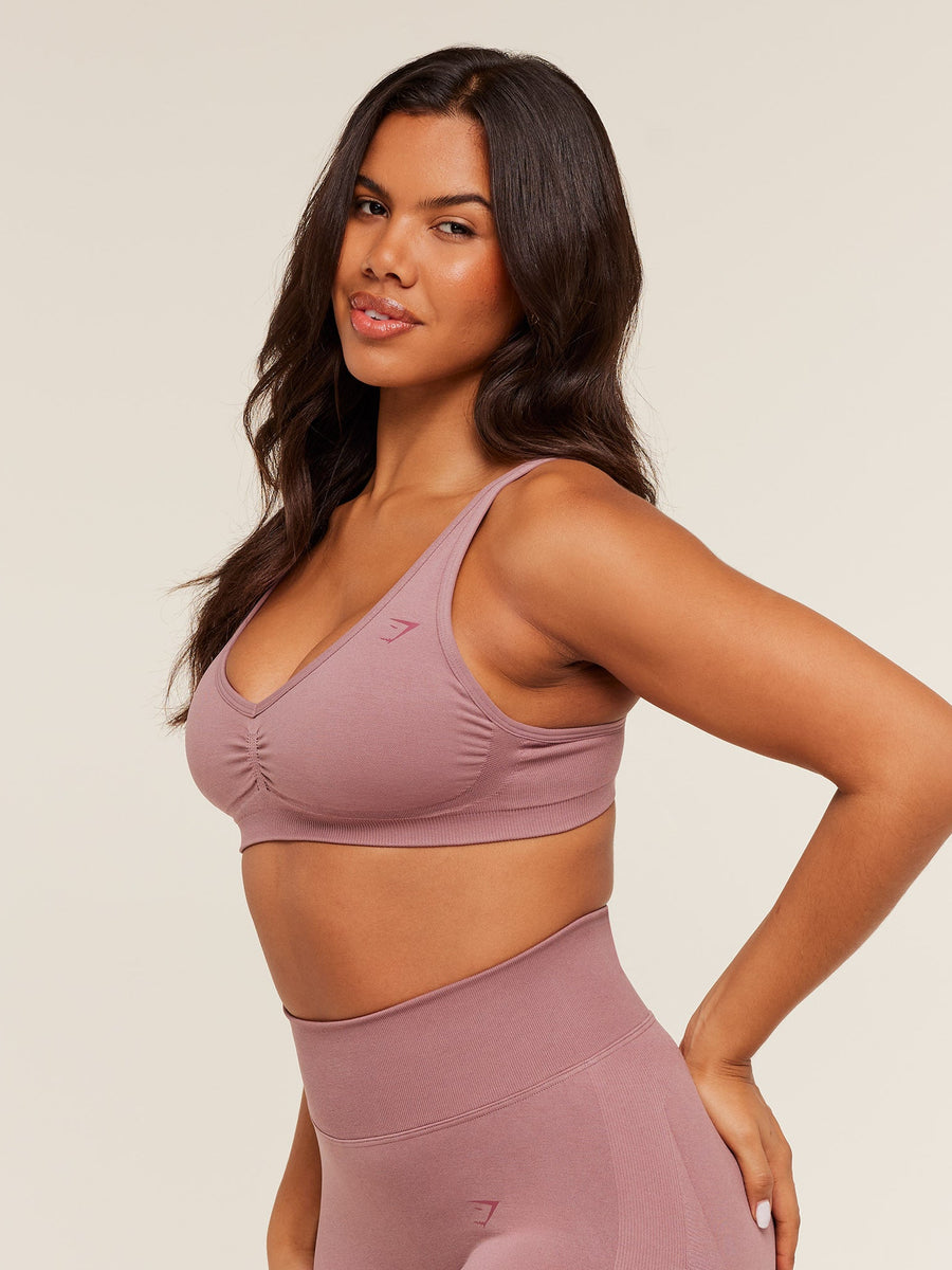 Gymshark Lift Seamless Sports Bra — Calm Pink — 1