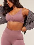 Gymshark Lift Seamless Sports Bra — Calm Pink — 4