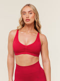 Gymshark Lift Seamless Sports Bra — Carmine Red — 1