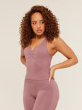 Gymshark Lift Seamless Tank with Shelf — Calm Pink — 3