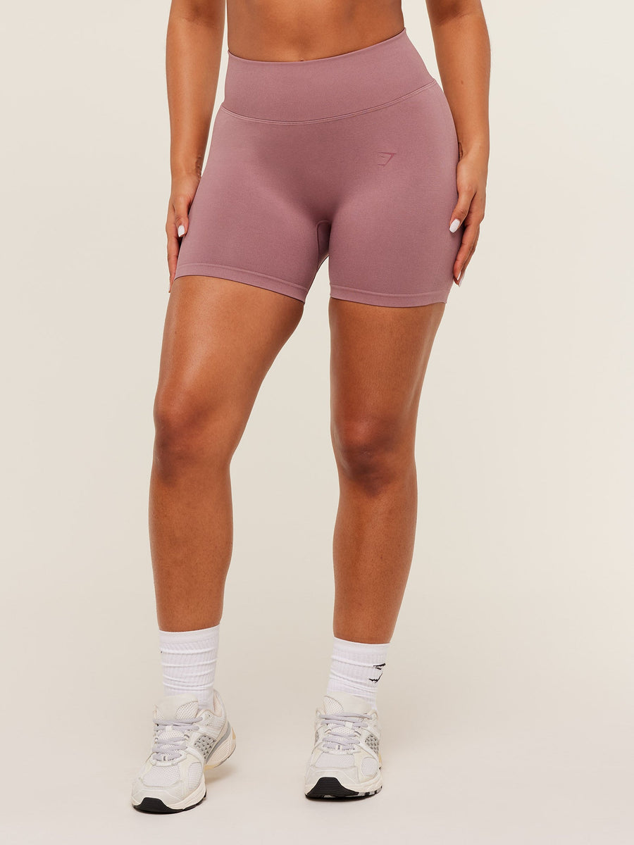 Gymshark Lift Seamless High-Rise Shorts — Calm Pink — 1