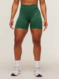 Gymshark Lift Seamless High-Rise Shorts — Lift Green/Lift Green Marl — 1