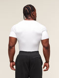 Gymshark Legacy Ribbed T-Shirt — White — 2