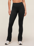 Gymshark Lifting Dipped Waistband Flared Leggings — Black — 3