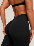 Gymshark Lifting Dipped Waistband Leggings — Black — 7